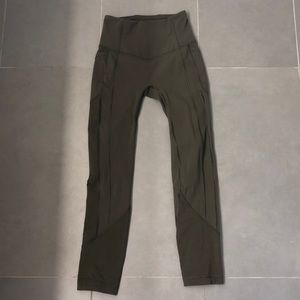 Lululemon Olive Green Leggings